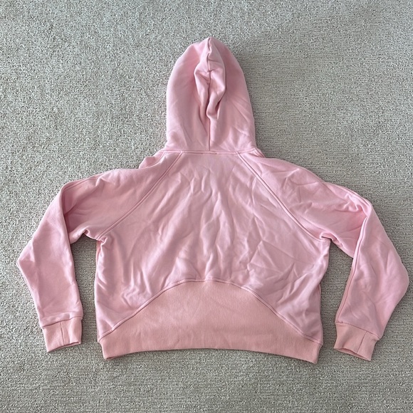 Pink Lily Light Pink Learn As You Go Quarter Zip Pullover Hoodie Sweatshirt New - Picture 8 of 12